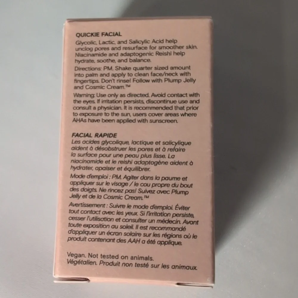 Moon Juice Acid Potion Quickie Facial